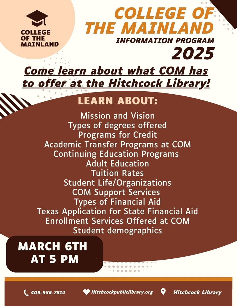 College of the Mainland Information Session