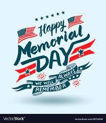 Happy Memorial Day!