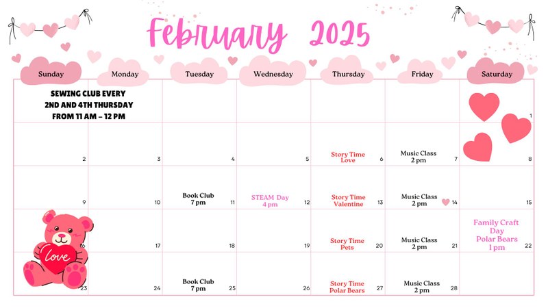 February Calendar